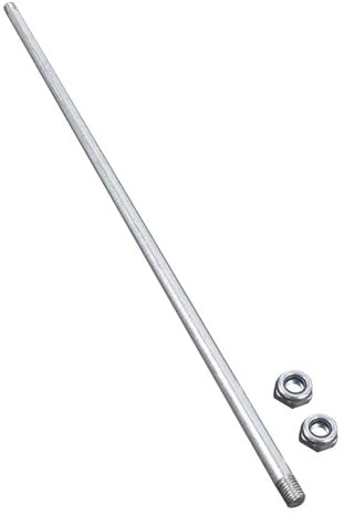 AWHAO Hand Truck Axle Shaft, Hand Trucks Accessories Repair Metal Axle Shaft for Material Transport Equipment, Dollies, Trolley, 36cmx0.8cm