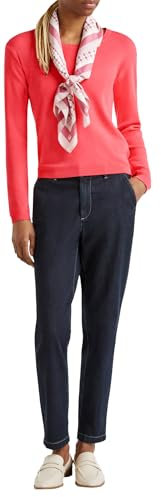 United Colors of Benetton Maglia G/C M/L 1091d1m08 Maglione, Rosa, S Donna