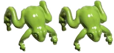 Persönlichkeits-Ohrklemme, grüner Frosch, Clip-Ohrringe für Frauen und Mädchen, niedliches Cartoon-Tiergeschenk, Schmuck, ästhetischer Piercing-Ohrring, keine Ohrringe, neuester Baum-Stil,