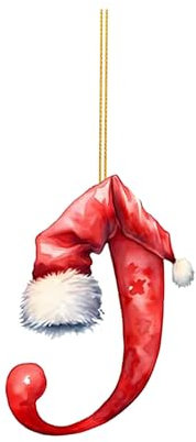 26 letters Christmas tree decorations,A to Z Hanging Xmas Alphabet Letters for Christmas Tree,Monogram Alphabet with Name Ornaments Christmas Tree Decoration