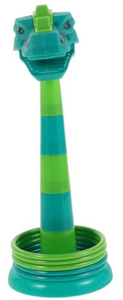 Kisangel Ring Spielzeug Halloween-kinderspiele Yard-Pong-Spiel Im Freien Ketten-dreieck-Spiel Tier-wurfringe Dinosaurierspiele Im Freien Ring-wurf Hofspiele Für Erwachsene Plastik