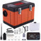 H-YEEU 8KW Diesel Standheizung, 110-220V & 12V & 24V Tragbare Dieselheizung mit Bluetooth APP & Adapter, Höhenmodus 5500m max,6L Kraftstofftank, Heizung für Auto, LKW, Boot, Wohnmobil