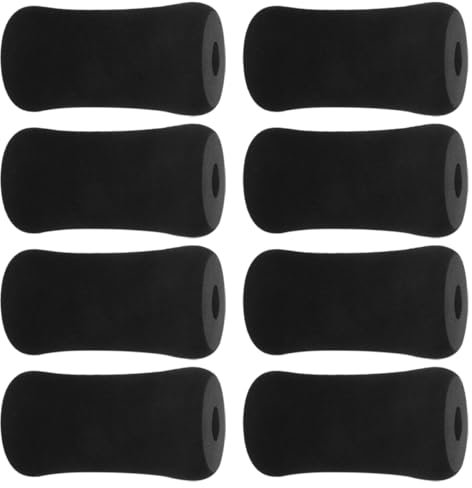 YARNOW 4stücke Beinstrecker-Abdeckung Aus Schaumstoff Fuß-Polster Polster Ersatz-Polster Für Hantelbank Und Bauchmuskeltrainer Polster Für Bankdrücken Und Gymnastikgeräte