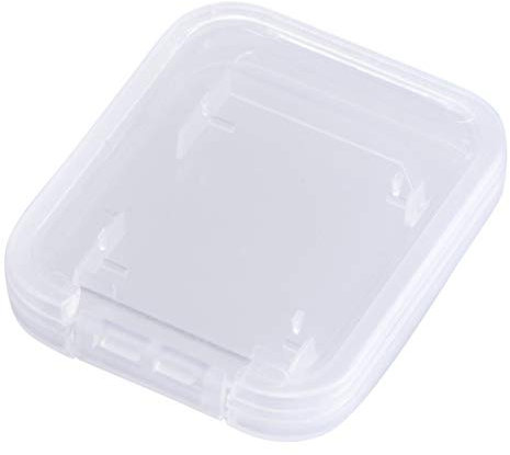 Hama SD Speicherkarte Slim Box, 95949, Transparent