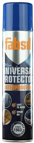 Fabsil Aerosol Spray on Proofer - Black, 400ml