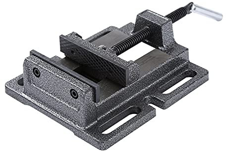 KATSU Drill Press Vice 100mm 4 Inch Professional Quality American Type Pillar Bench Drill Vice Clamp for Workshop Milling Machine Machinery Maintenance 40227340