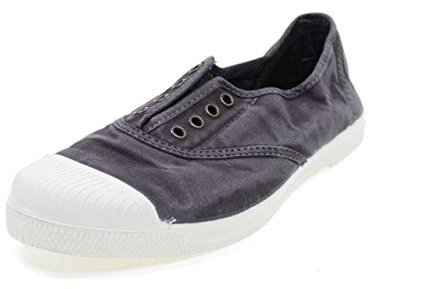 Natural World Eco - 102E Women's Trainers - Organic Cotton - 100% EcoFriendly - Black Color