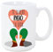 MUGFFINS Taza para Enamorados/San Valentín - Te Quiero Pató la Vida - 350 ml - Tazas Desayuno Originales con Frases de Regalo para Novios/Novias …