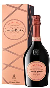Laurent Perrier Cuvee Rose Non Vintage Champagne in Gift Box, 75 cl