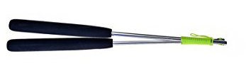 EUREKA 515751 Acrobat Aluminium-Handstock mit schwarzen Griffen, 32,5 cm