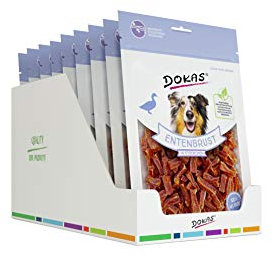DOKAS Glutenfreier Premium Snack in praktischer Größe für Hunde Ideal zum Training