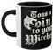 clothinx Toss A Coin To Your Witcher O‘ Valley Of Plenty | Barde Rittersporn Und Hexer Fan Design Für Gamer Und Bücher Fans | Passend Zur Lieblings-Serie | Tasse Schwarz