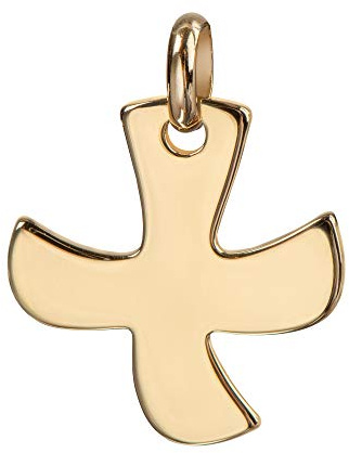 JEVELION Taize-Kreuz Anhänger für Damen, Herren und Kinder - Kettenanhänger Mit Schmuck-Etui