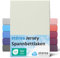 etérea Jersey Spannbettlaken 80x160cm - 80x180cm Natur bis 20 cm Höhe - 100% Baumwolle Spannbetttuch Oekotex - Bed Sheets Leintuch Bettbezug - Kinder Bettlaken 80x160 cm - 80x180 cm - Creme