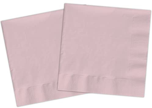 Tovaglioli carta FSC compostabili (33x33cm, doppio velo), 20 pezzi, rosa pastello