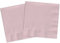 Serviettes en papier FSC compostables (33 x 33 cm, double voile), 20 pièces, rose pastel