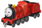 Thomas & seine Freunde Die-Cast-Spielzeuglok James zum Schieben für Kinder im Kindergartenalter, ab 3 Jahren, HDY62