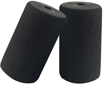 Ersatz-Schaumstoff-Pads, Ersatz-Schaumstoff-Pads, Maschinenschlauch, Schaumstoffrollenpolster, Rollenpolster für Beinverlängerung für Hantelbank, Inversionstisch und Fitnessgeräte