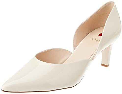Högl Damen Boulevard 60 GL Pumps, Creme, 38 EU X-Weit