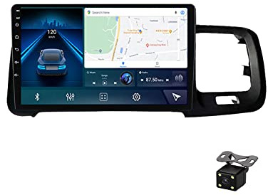 2 DIN Radio De Coche Con Pantalla Táctil De 9 Pulgadas Para Volvo S60 V60 2011-2020 Navegación GPS Reproductor De Video Soporte Carplay/Android Auto/Mirror Link/DSP/SWC/4G/USB/DAB+,M300s 3g+32g