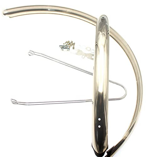 Schutzbleche Edelstahl Fahrrad Kotflügel 700C Fahrrad Kotflügel for Rennrad Kotflügel vorne und hinten Fahrradflügel Fahrradteile Fahrradzubehör