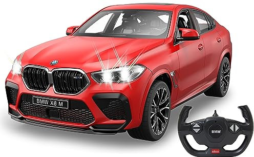 JAMARA BMW X6 M 1:14 2,4GHz -transparente Windschutzscheibe, LED Licht, RC-Auto