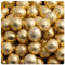 Milk Chocolate Foil Balls Wrapped Wedding Christmas Valentines Easter Sweets Egg Hunts & Gifts box (Golden)