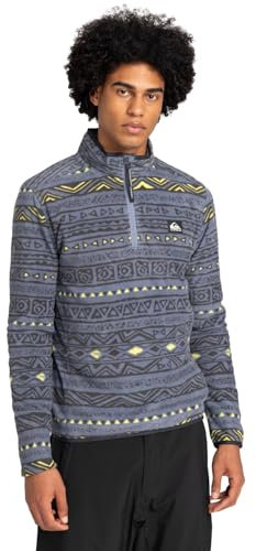 Quiksilver Aker HZ Fleece Sudadera, Tribal Heritage Flint Stone, Estándar para Hombre