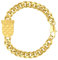 d'origine Kroatien Wappenarmband, Kroatisches Armband, Kroatien Kette, Kroatien-Flaggenkette, Kroatien-Schmuck, Kroatien Schmuck für Herren Gold