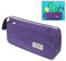 TAIHOBO Federmäppchen Mäppchen Aesthetic, Cord-Stoff Federtasche, Mäppchen Groß Federmappe Etui 2 Fach, Große Kapazität Pencil Case, Waschbar Stiftemäppchen für Schulsachen Büro