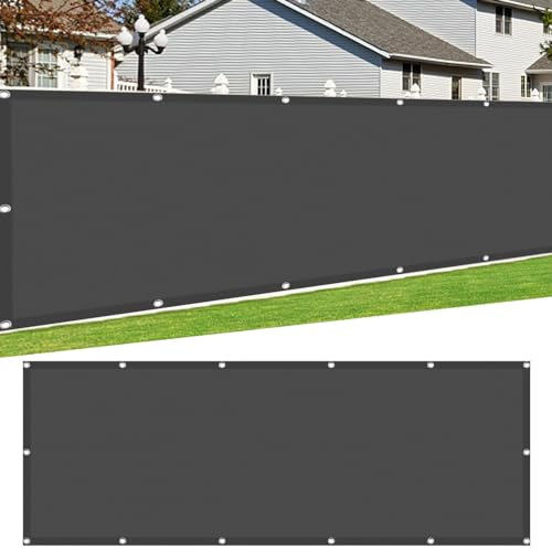 Voile d'ombrage Imperméable Rectangulaire 250 x 250 cm Rectangulaire Toile d'ombrage Anti 98% UV Protection avec Cordons Filet Anti Chaleur pour Patio Être Applicable Jardins, Gris Foncé