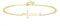 GAVU Damen Kreuz Armband mit 925 Stering Silber Doppelketten Charm Armbänder für Frauen Gold
