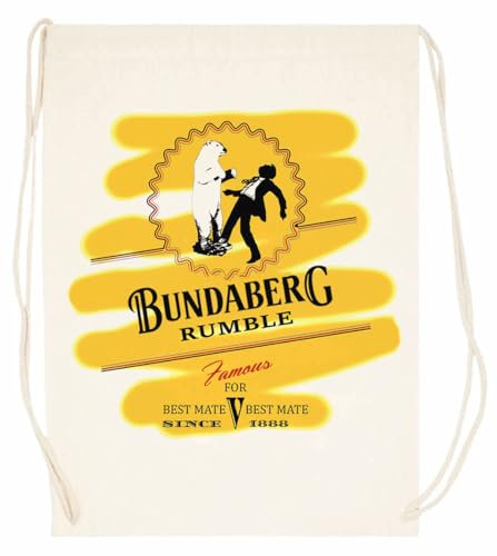 Pinitotee Bundaberg Rumble Unisex Beige Sporttasche String Sack