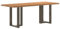 vidaXL Esstisch Hellbraun 200x80x74 cm Massivholz Eiche Rechteckig, Küchentisch, Restauranttisch, Tisch Restaurant, Esszimmertisch, Bistrotisch