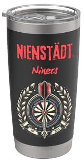 Logo Hell Doppelwandiger Edelstahl-Thermobecher