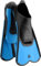 Cressi Light Flossen-Kurze Flossen zum Schnorcheln, Schwimmen, Wassertraining, erhältlich für Kinder, Blau/Schwarz, 31/32