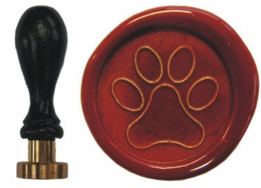 Siegel Stempel Petschaft Tatze 24 mm