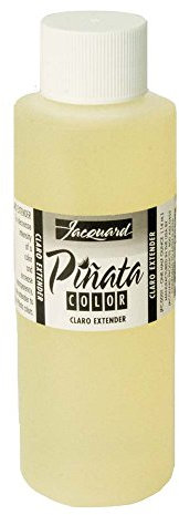 Jacquard Pinata Claro Extender for Alcohol Ink, Blending Solution with Transparency Medium, Creates Fluid Effects in Resin Art or Craft Painting, 118ml Bottle