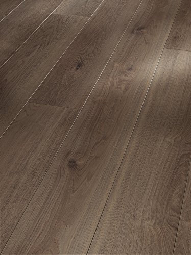 Parador Dekorboden Laminat Trendtime 6 Eiche Castell geräuchert Gebürstete Struktur Schlossdiele 4-V-Fuge