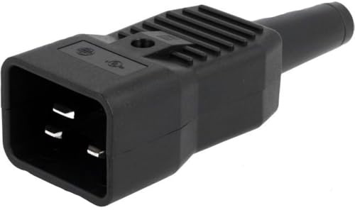 4796.0000 Connettore: di alimentazione AC spina maschio 16A 250VAC 10mm SCHURTER