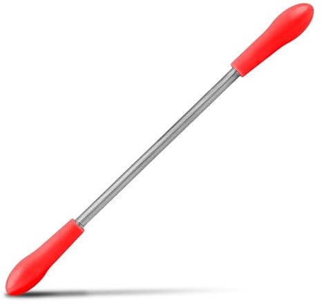 Epistick - Épilateur pour le visage pour une épilation rapide et manuelle, rouge