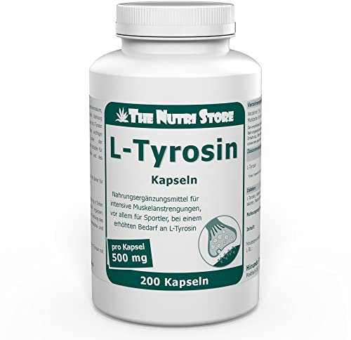 L-Tyrosin 500 mg pro Kapsel - 200 Stk.