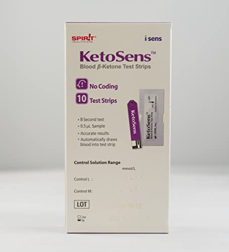 KetoSens Ketone Test Strips for CareSens Dual Monitor