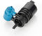 LST Waschwasserpumpe Dualpumpe Scheibenwaschanlage Spritzwasser Kompatibel mit VW Polo Golf Passat
