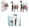 Serrure de sécurité enfant pour piscine/ profil 50 mm/ KIDLOC / norme NF P90-306 LOCINOX