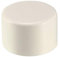sourcing map 40mm PVC Pipe Cap Fitting, Slip End Caps DWV(Drain Waste Vent) White 2Pcs