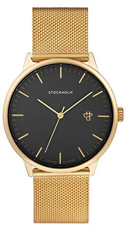 CHPO Unisex Erwachsene Analog Quarz Uhr mit Edelstahl Armband 14232VV