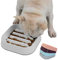 Hifrenchies Gamelle pour Chien à Alimentation Lente pour Bouledogue français - Gamelle Amusante pour Chien et Chat - Animaux sans étouffement Bol à Rayures Slow Food