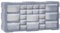 vidaXL Multi-Schubladen Organizer mit 22 Schubladen Sortierkasten Sortimentskasten Sortimentskoffer Sortimentsbox Kleinteilemagazin 49x16x25,5cm