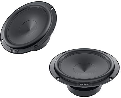Audison AP 6.5P – 165‑mm‑Tief-Mitteltöner-Paar 4 Ω, 330 W Spitzenleistung, 110 W RMS, CCAW‑Spule, wasserabgewanderter Papier‑Konus, OEM‑kompatibel